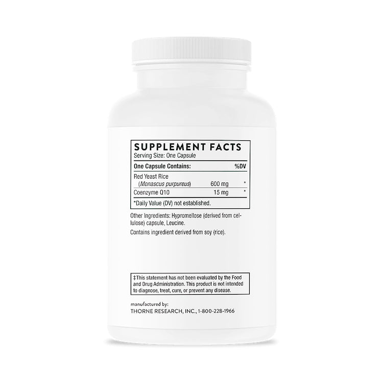 Thorne Red Yeast Rice + CoQ10