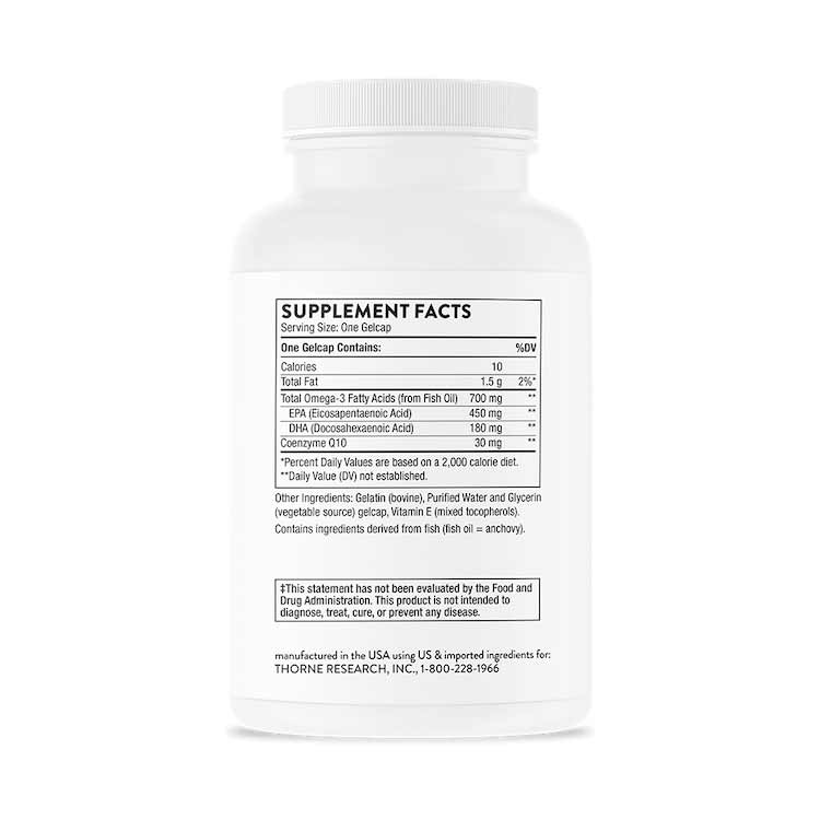 Thorne Omega-3 with CoQ10