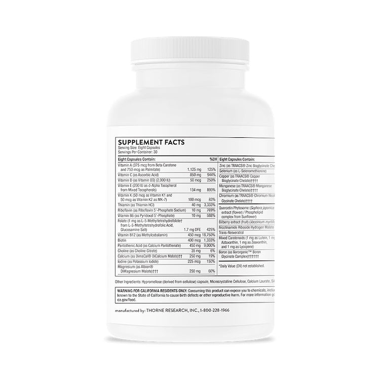 Thorne Advanced Nutrients