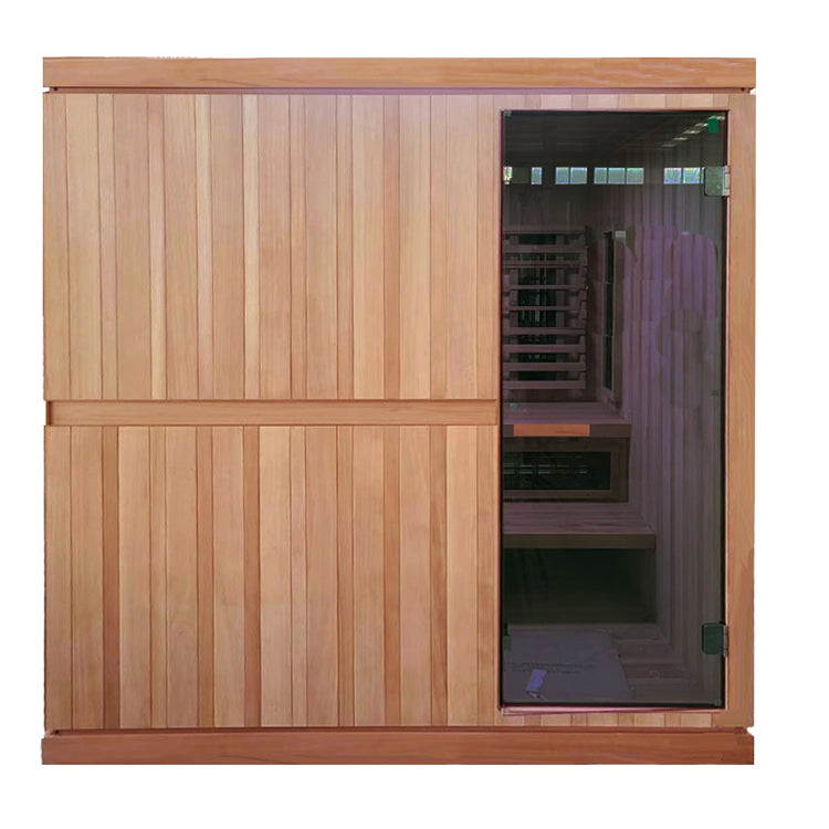 Finnmark FD-5 Trinity 4-Person Hybrid Indoor Infrared & Traditional Steam Sauna