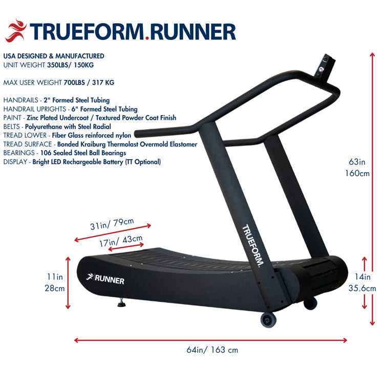 TrueForm Runner Curved Treadmill