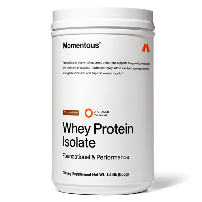 Momentous Grass-Fed Whey Protein Isolate Powder