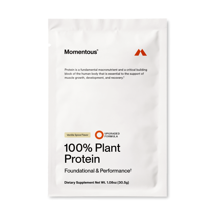 Momentous 100% Plant Protein 10-Travel Packs