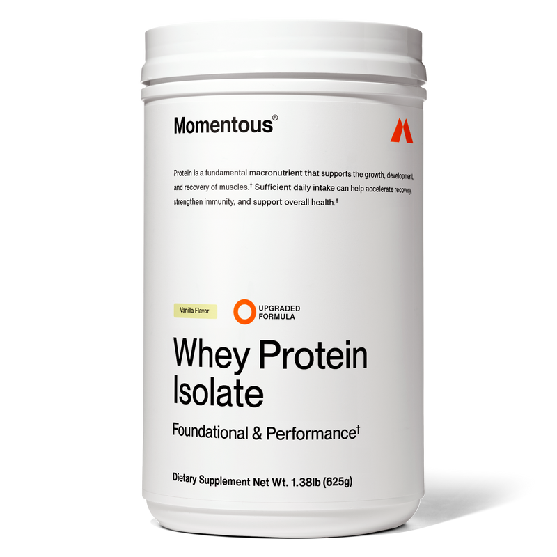 Momentous Grass-Fed Whey Protein Isolate Powder