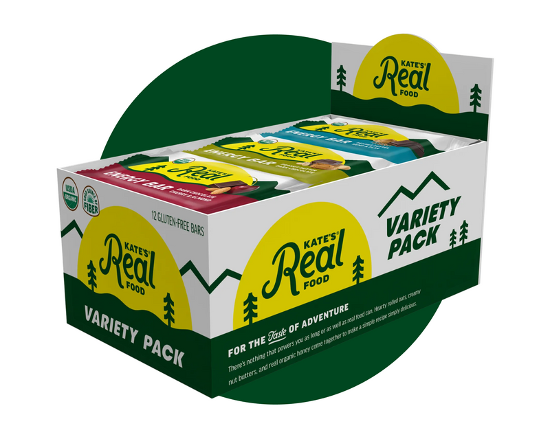 Kate's Real Food Energy Bar Variety Pack