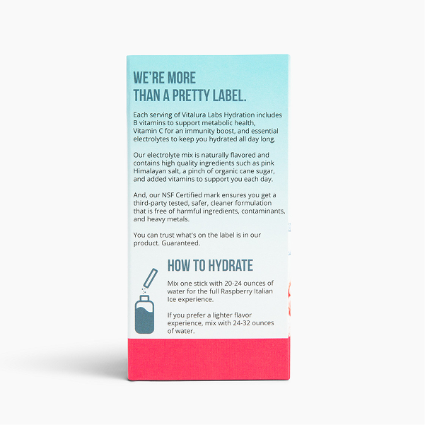 Vitalura Labs Hydration - Electrolytes Mix + Metabolic Support