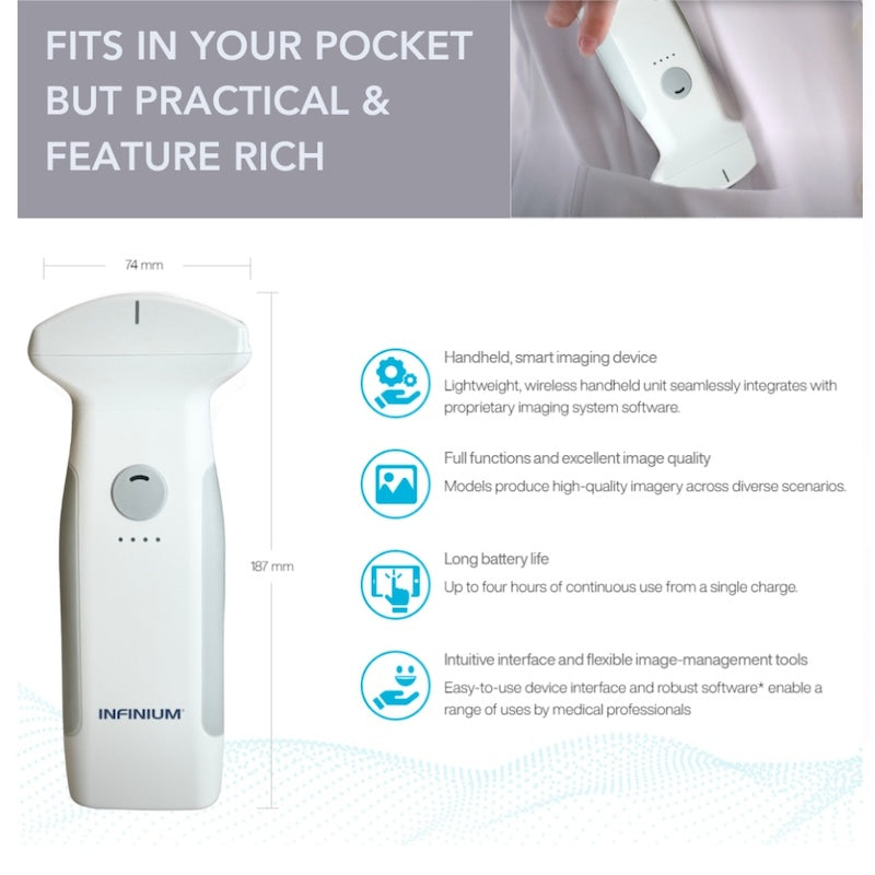 Infinium VioScan C7 – Convex Handheld Ultrasound