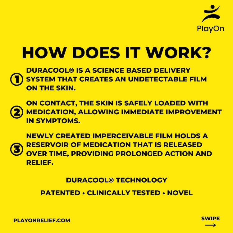 PlayOn Pain Relief Spray
