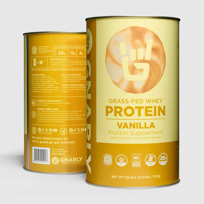 Gnarly Grass Fed Whey Protein