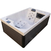 Luxury Spas Cascade 2-Person Hot Tub, filter, keypad and back jets