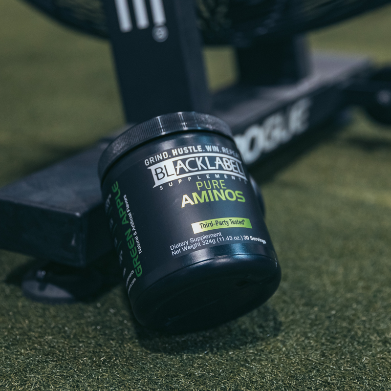 BLACKLABEL Supplements PURE AMINOS — Recovery For Athletes BLACKLABEL Supplements PURE AMINOS — Recovery For Athletes