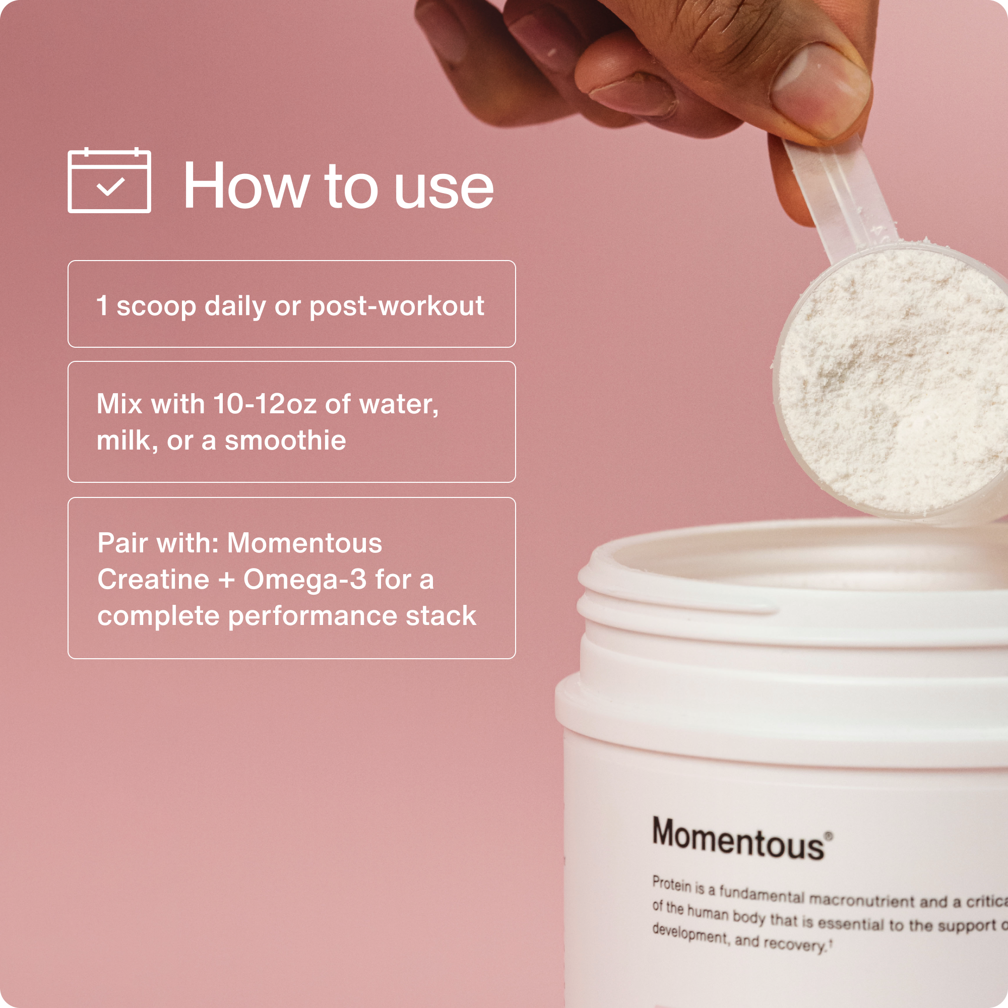 Momentous Grass-Fed Whey Protein Isolate Powder - Limited Edition Flav ...