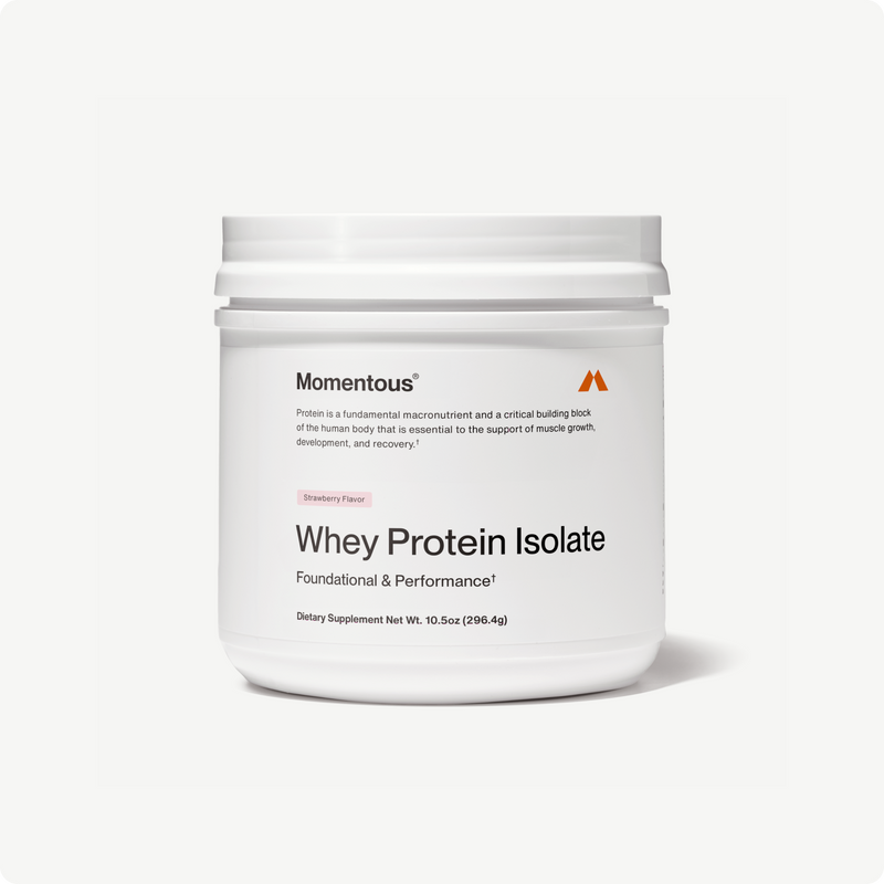 Momentous Grass-Fed Whey Protein Isolate Powder - Limited Edition Flavors