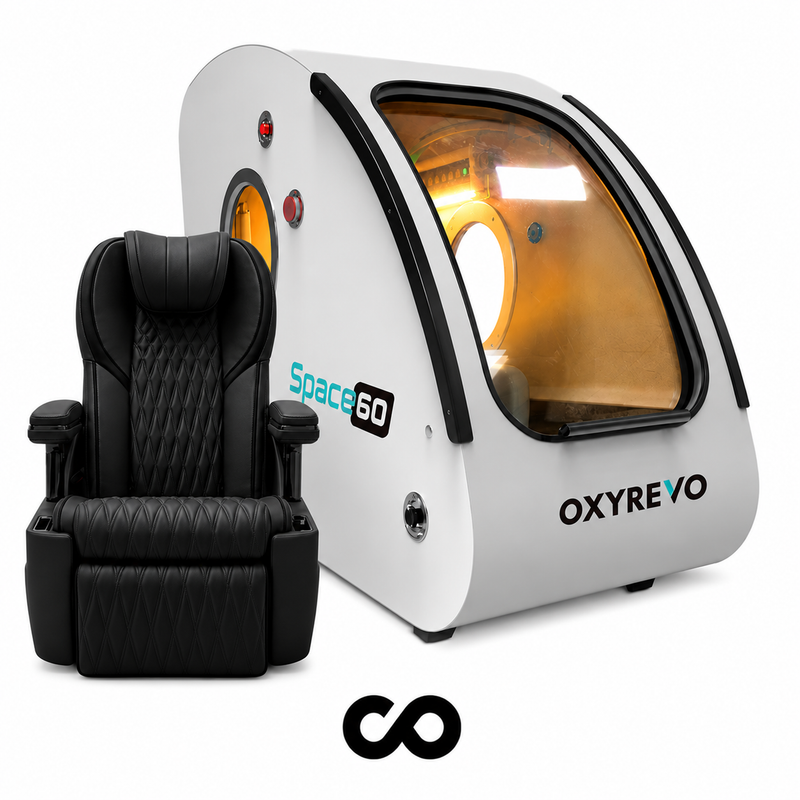 OxyRevo Space60 1.5 to 2.0ATA Hard Sitting Hyperbaric Chamber