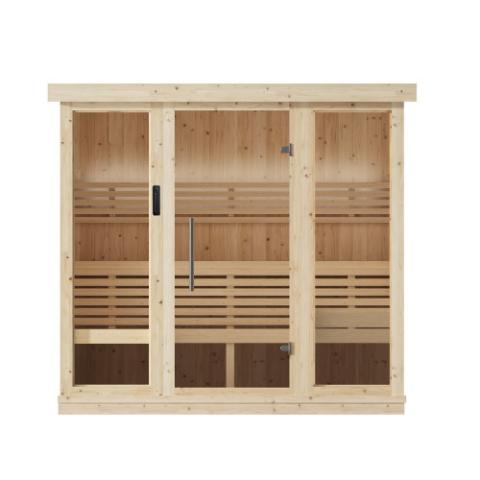 SaunaLife 4-6-Person X7 Traditional Indoor Sauna