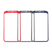 Wahoo ELEMNT ACE Color Trim, red, silver and blue trim frames fanned out