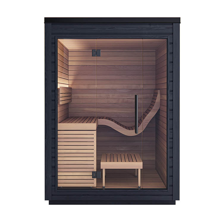 Auroom Aura 1-2 Person Outdoor Traditional Sauna