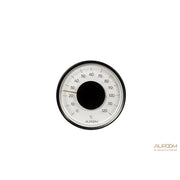 Auroom Thermo-Hydrometer - round white-faced thermometer on white