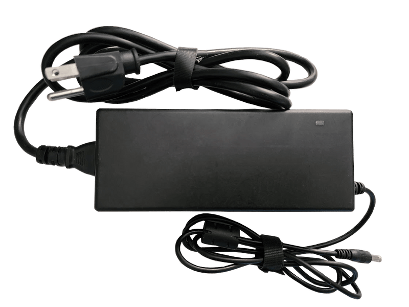 Wahoo KICKR BIKE Power Block, larger black power brick with cord and plug