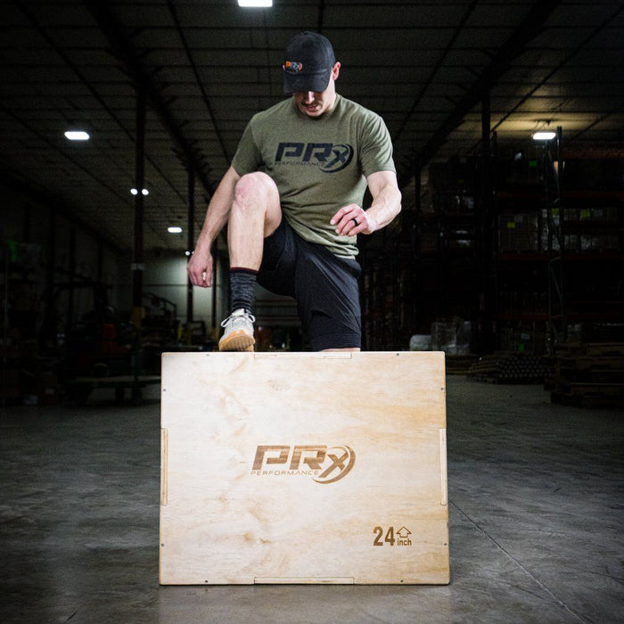 PRx Performance 3-in-1 Wood Plyo Box