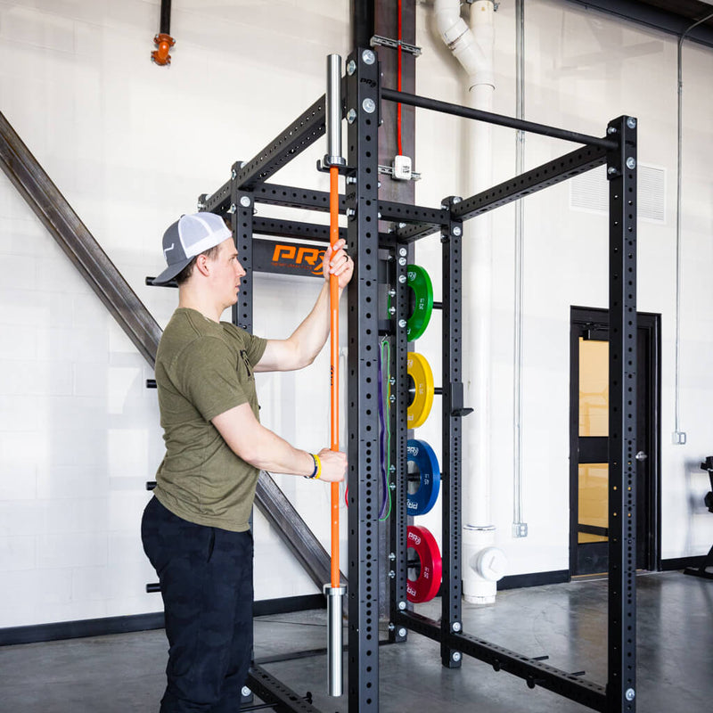 Build Limitless® 81" Rack Mount Barbell Storage