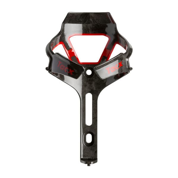 Garmin Tacx Ciro Bottle Cage in red, carbon cage