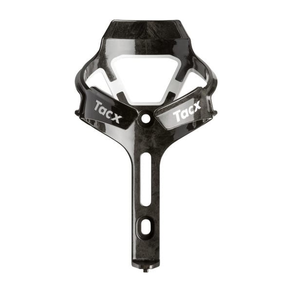 Garmin Tacx Ciro Bottle Cage in white, carbon cage