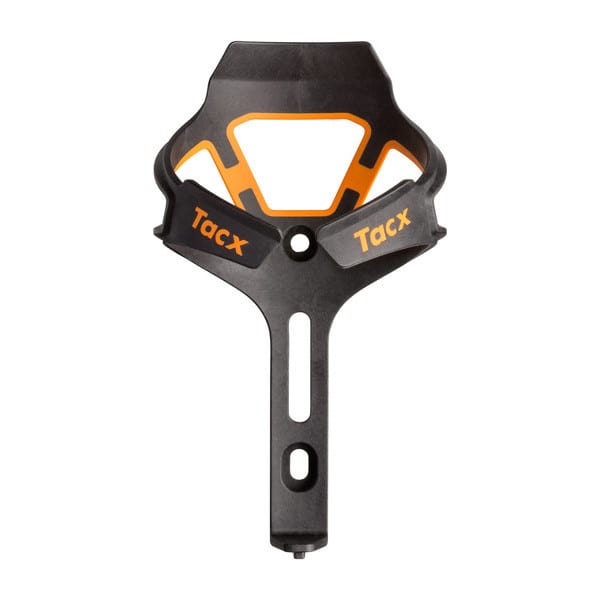 Garmin Tacx Ciro Bottle Cage in matte orange, carbon cage