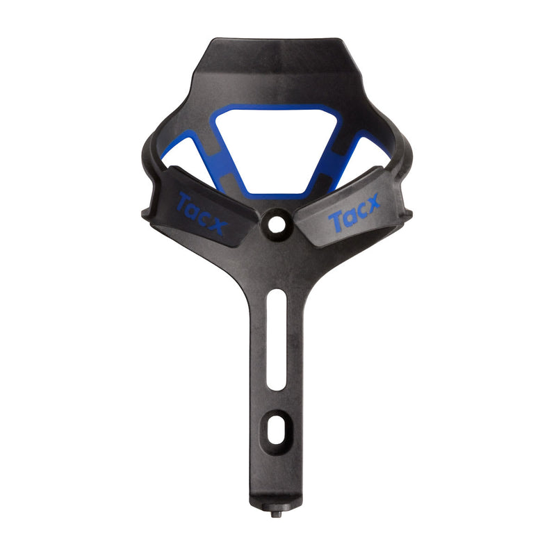 Garmin Tacx Ciro Bottle Cage in matte blue, carbon cage