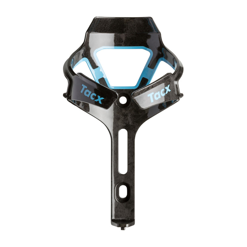 Garmin Tacx Ciro Bottle Cage in light blue, carbon cage