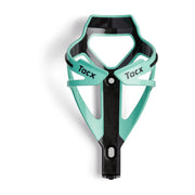 Garmin Tacx Deva Bottle Cage in bianchi green, cylindrical cage