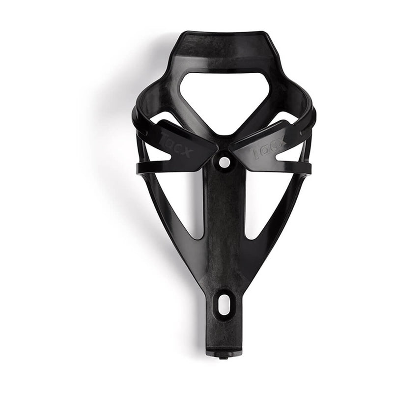 Garmin Tacx Deva Bottle Cage in black, cylindrical cage