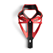 Garmin Tacx Deva Bottle Cage in red, cylindrical cage