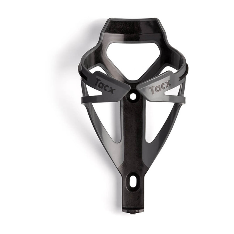 Garmin Tacx Deva Bottle Cage in gray, cylindrical cage