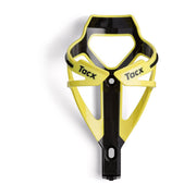 Garmin Tacx Deva Bottle Cage in yellow, cylindrical cage