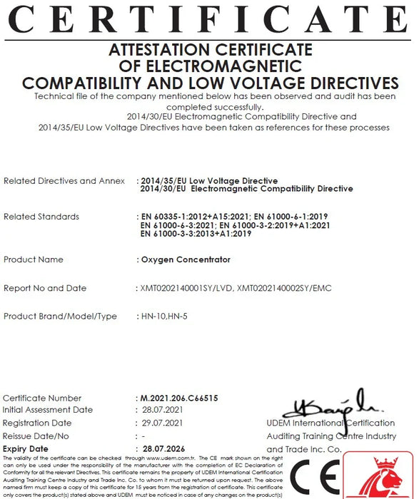 Warrior Willpower 1.5ATA Portable Sitting Hyperbaric Oxygen Chamber