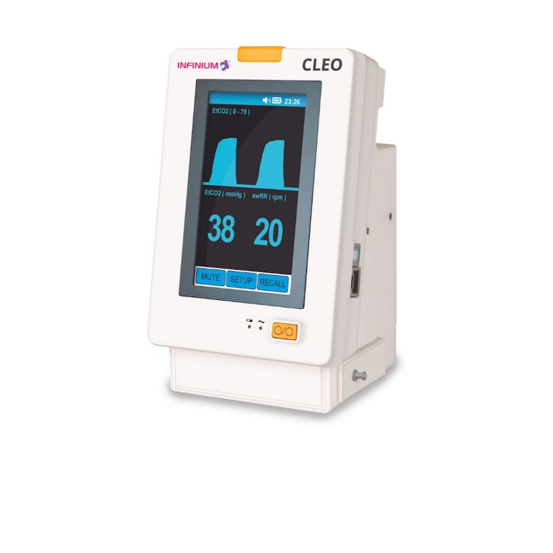 Infinium Cleo Compact EtCO2 Monitor with Vitals