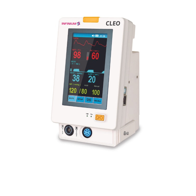 Infinium Cleo Compact EtCO2 Monitor with Vitals