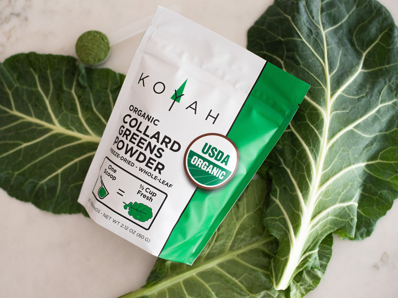 KOYAH Organic Collard Greens Powder