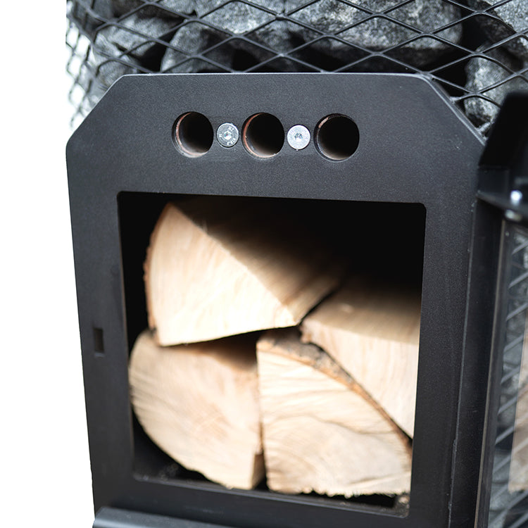 Cozy Heat Thru-Wall Wood-Burning Sauna Stove