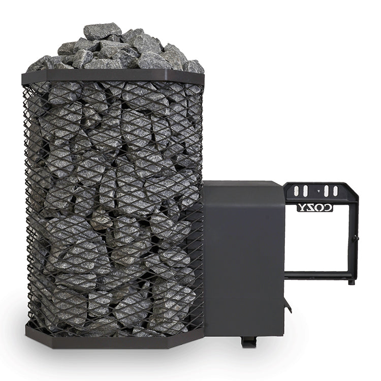 Cozy Heat Thru-Wall Wood-Burning Sauna Stove