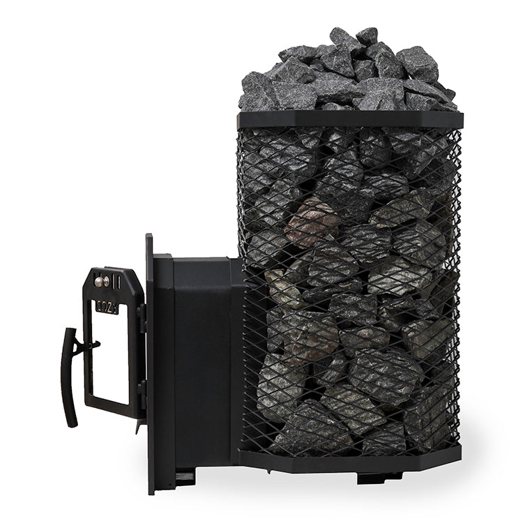 Cozy Heat Thru-Wall Wood-Burning Sauna Stove