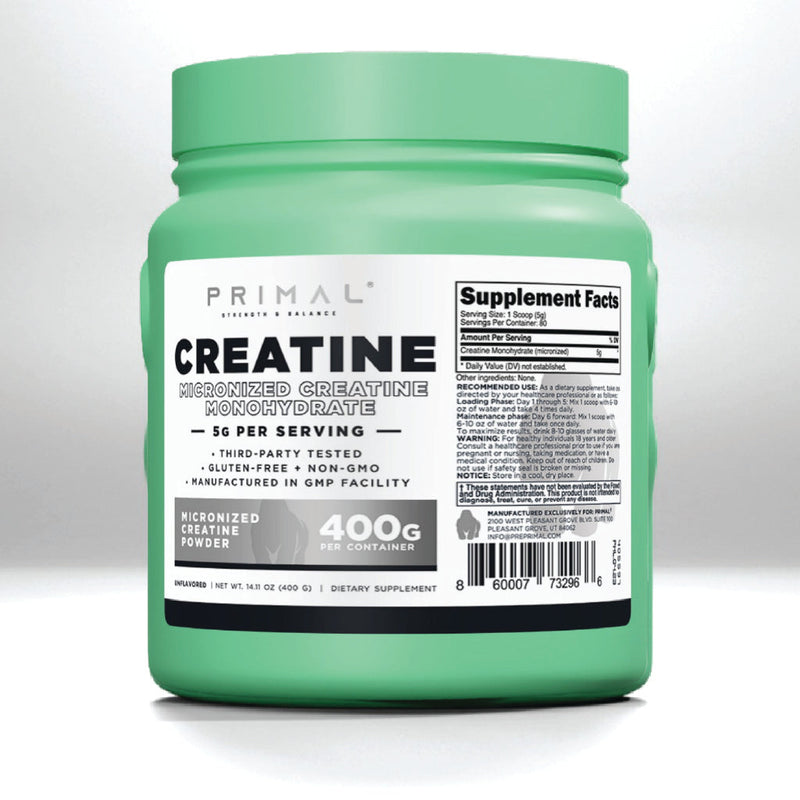 Primal Strength & Balance 80 Serving Micronized Creatine