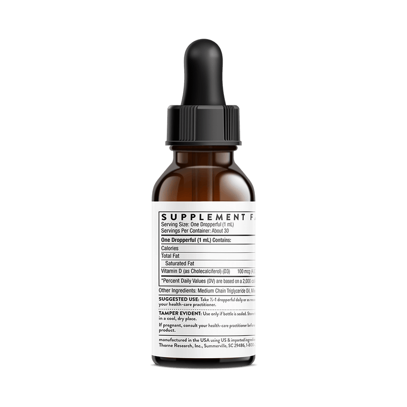 Thorne Vitamin D3 Liquid