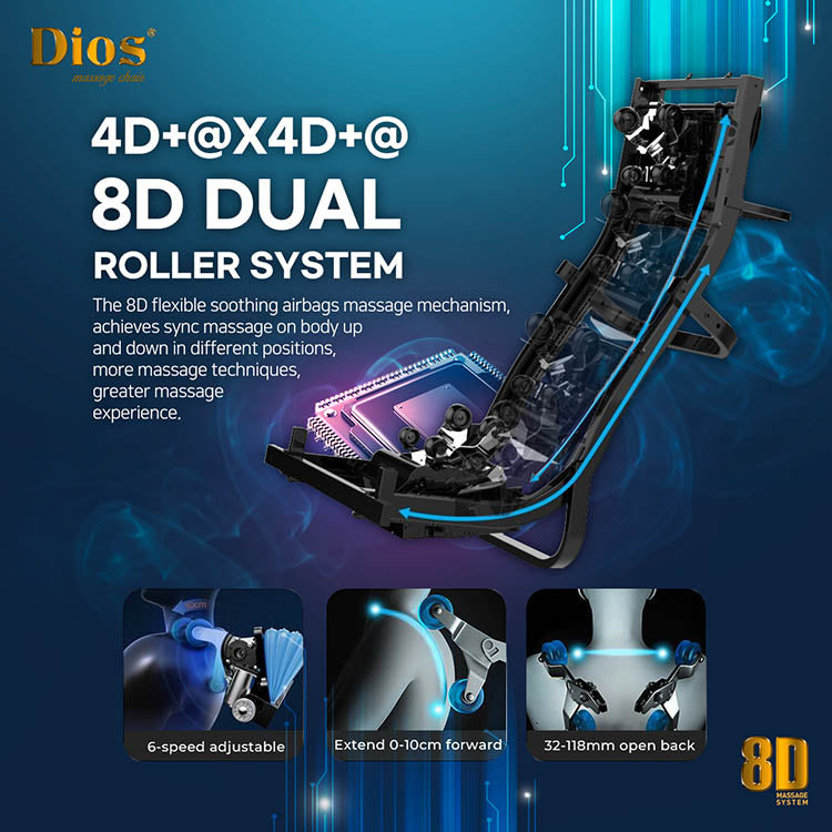 Kahuna Chair Dios 8D AI Massage Chair
