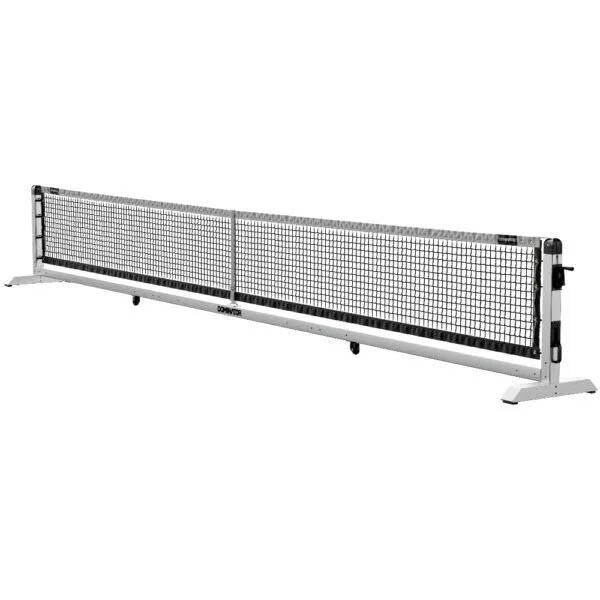 Dominator Pro Max Semi Permanent Rolling Portable Pickleball Net