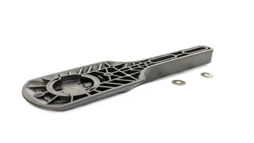 Wahoo ELEMNT ROAM 2 Two Bolt Mount, mount underside with bolt slots and washers