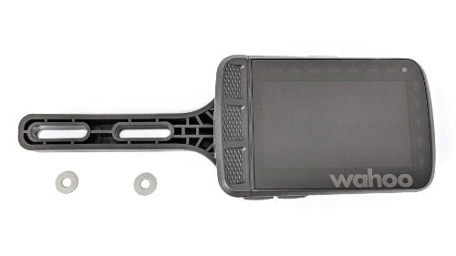 Wahoo ELEMNT ROAM 2 Two Bolt Mount, ROAM on the mount, Wahoo logo and washers