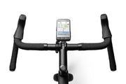 Wahoo ELEMNT ACE, unit on a drop handlebar with the out-front mount