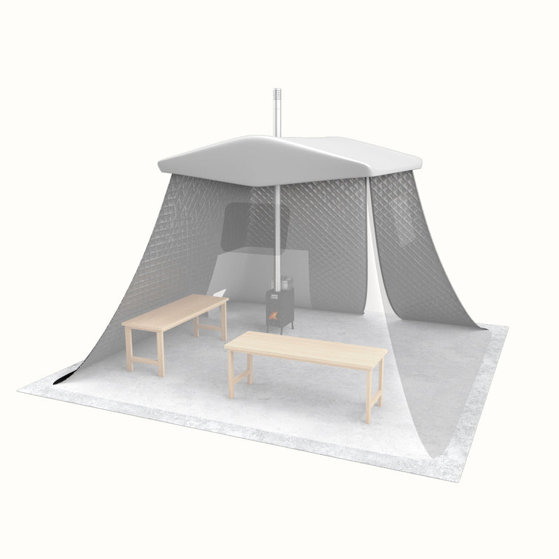 sweat tent outdoor sauna SweatTent Portable Outdoor Sauna X-Large — Recovery For Athletes